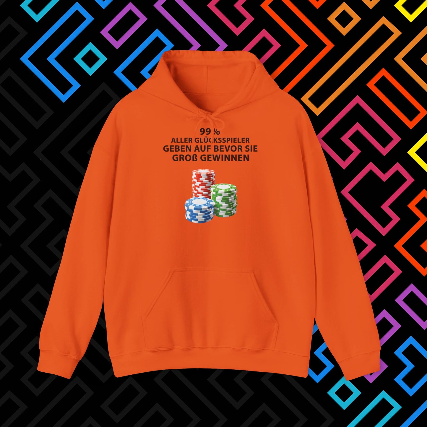 "Glücksspiel" Hoodie Unisex