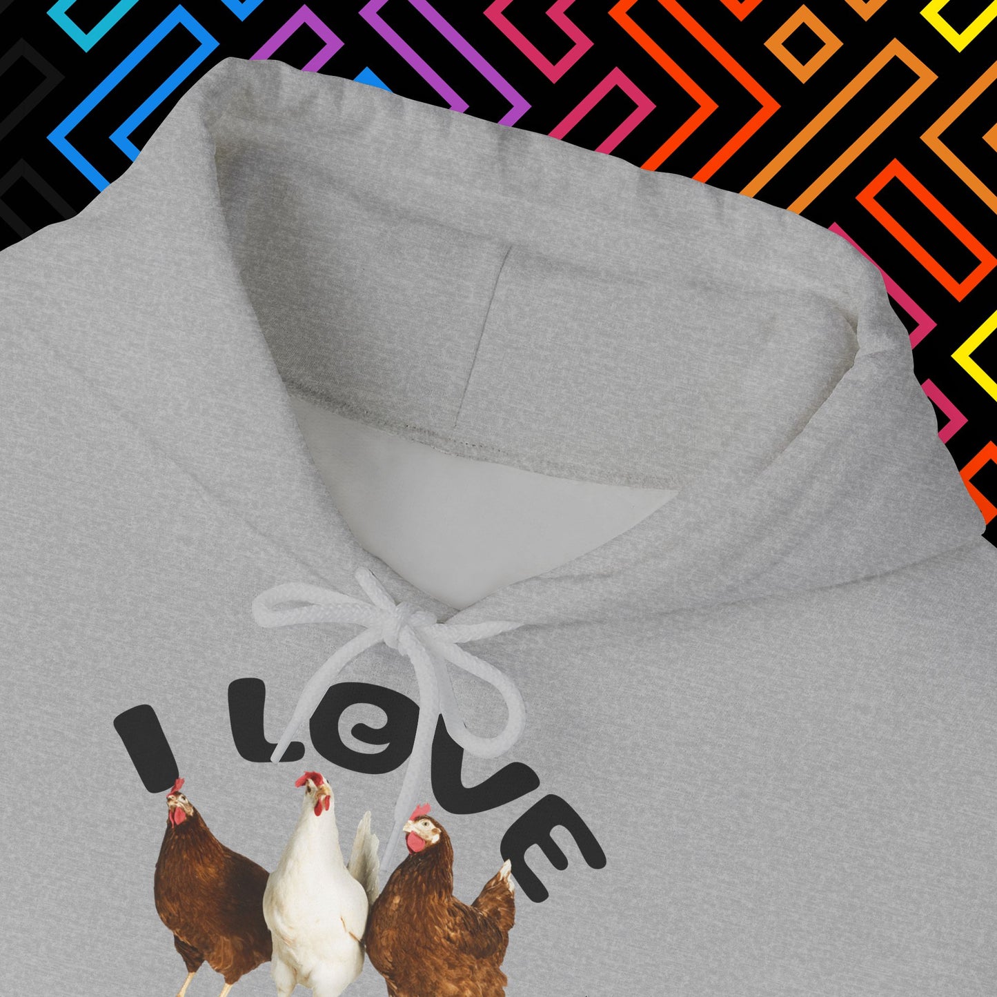 "I Love Cocks" Hoodie Unisex