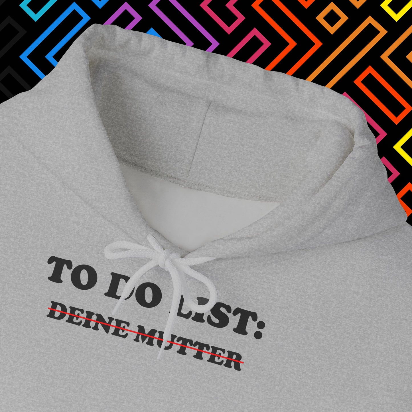"To Do List" Hoodie Unisex