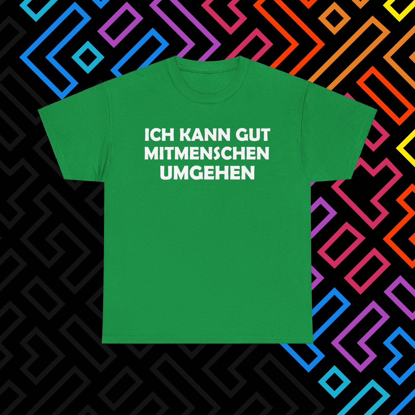 "Mitmenschen umgehen" T-Shirt Unisex