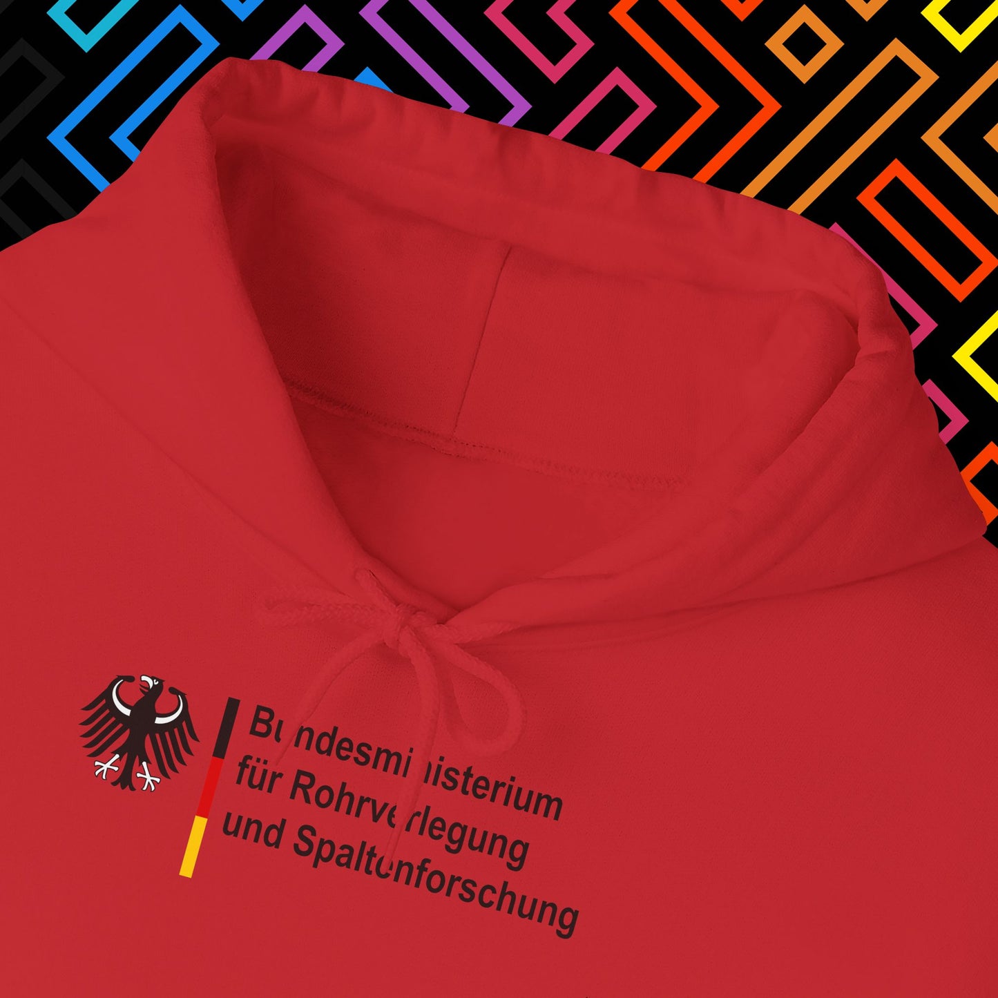 "Bundesministerium für Rohrverlegung" Hoodie Unisex