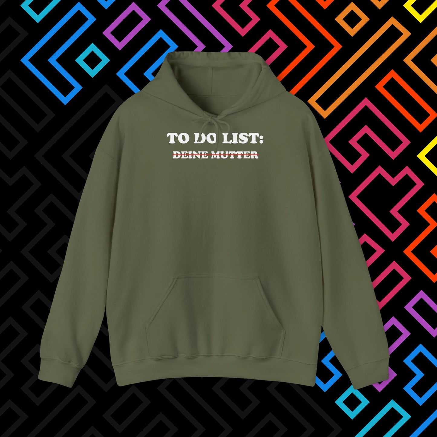 "To Do List" Hoodie Unisex