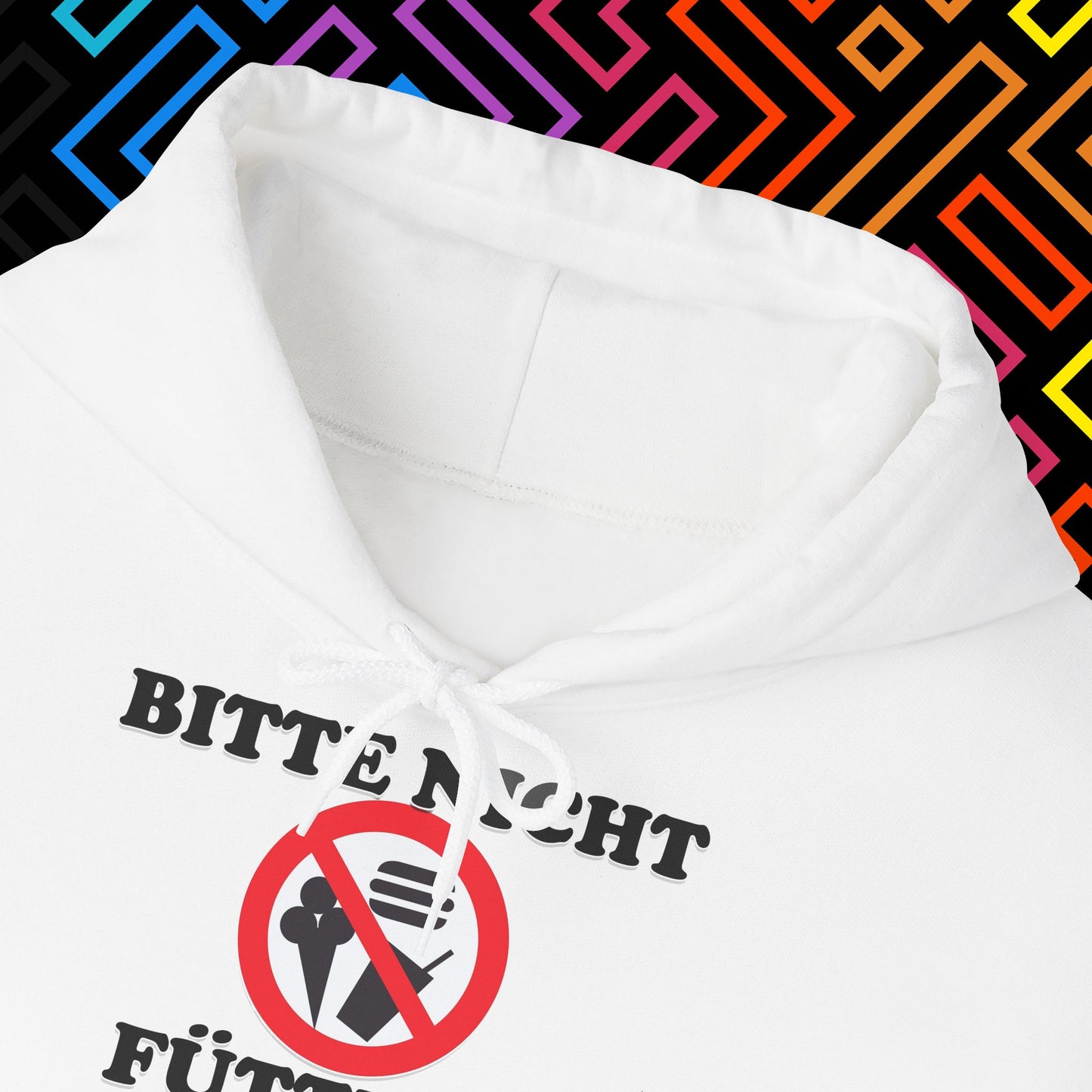 "Bitte nicht Füttern" Hoodie Unisex