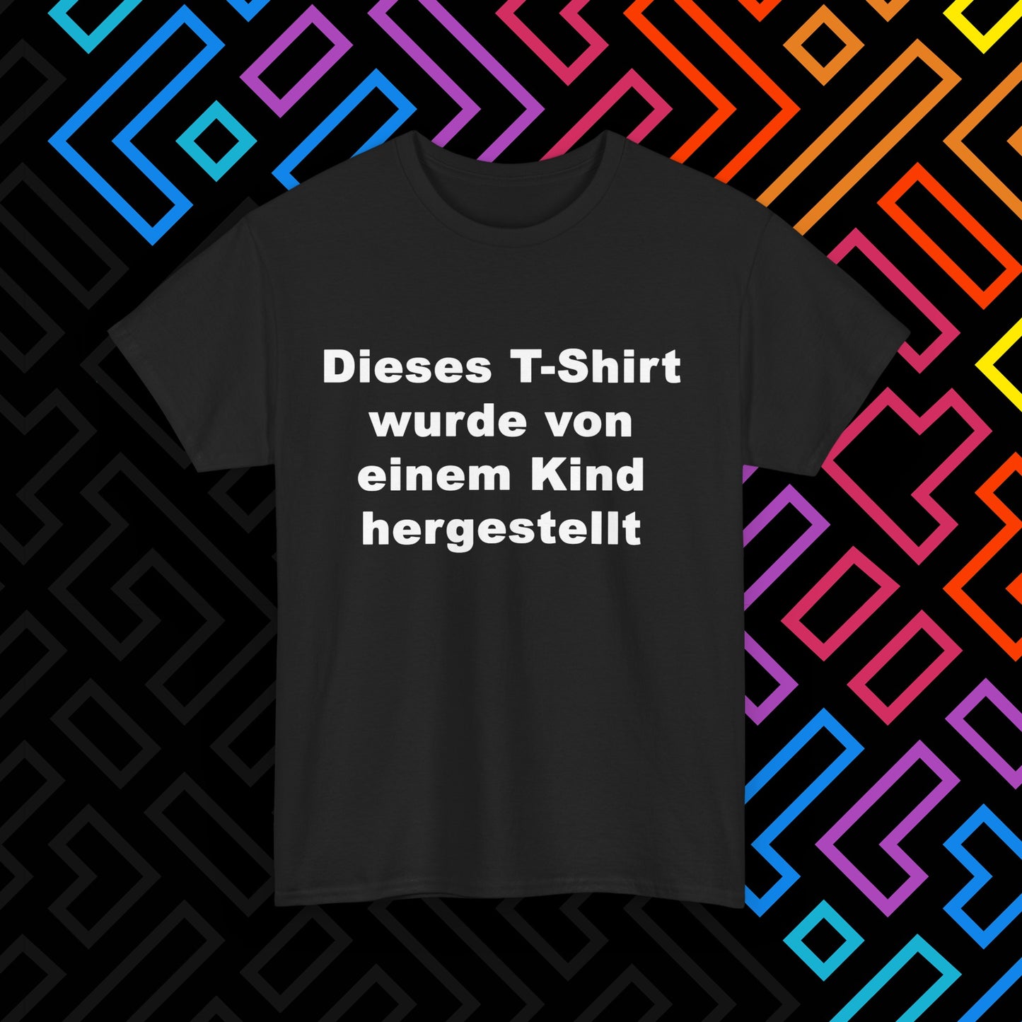 "Vom Kind hergestellt" T-Shirt Unisex