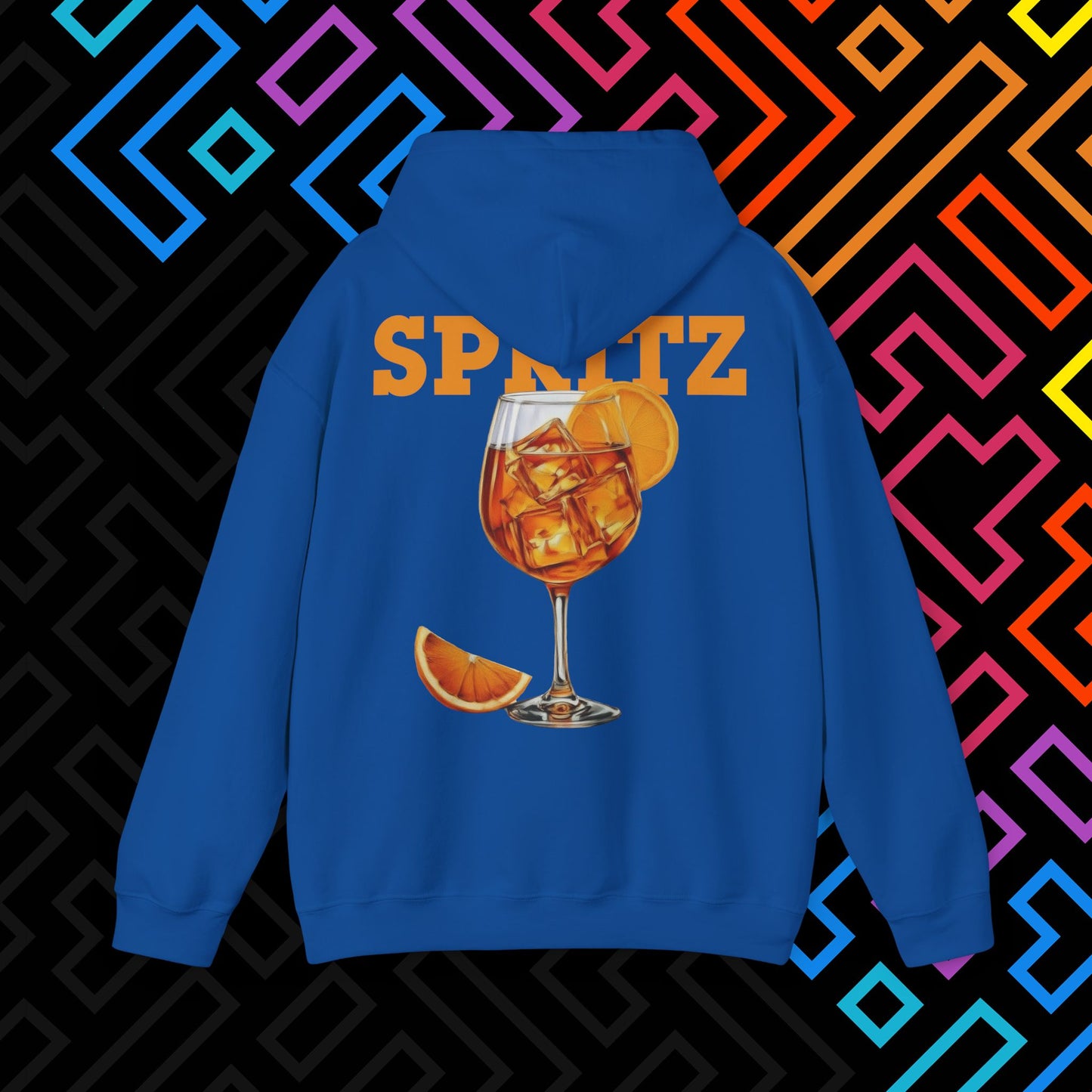 "Spritz" Backprint Hoodie Unisex
