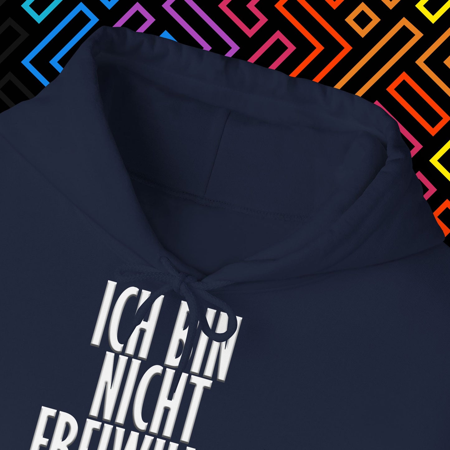 "Nicht Freiwillig" Hoodie Unisex