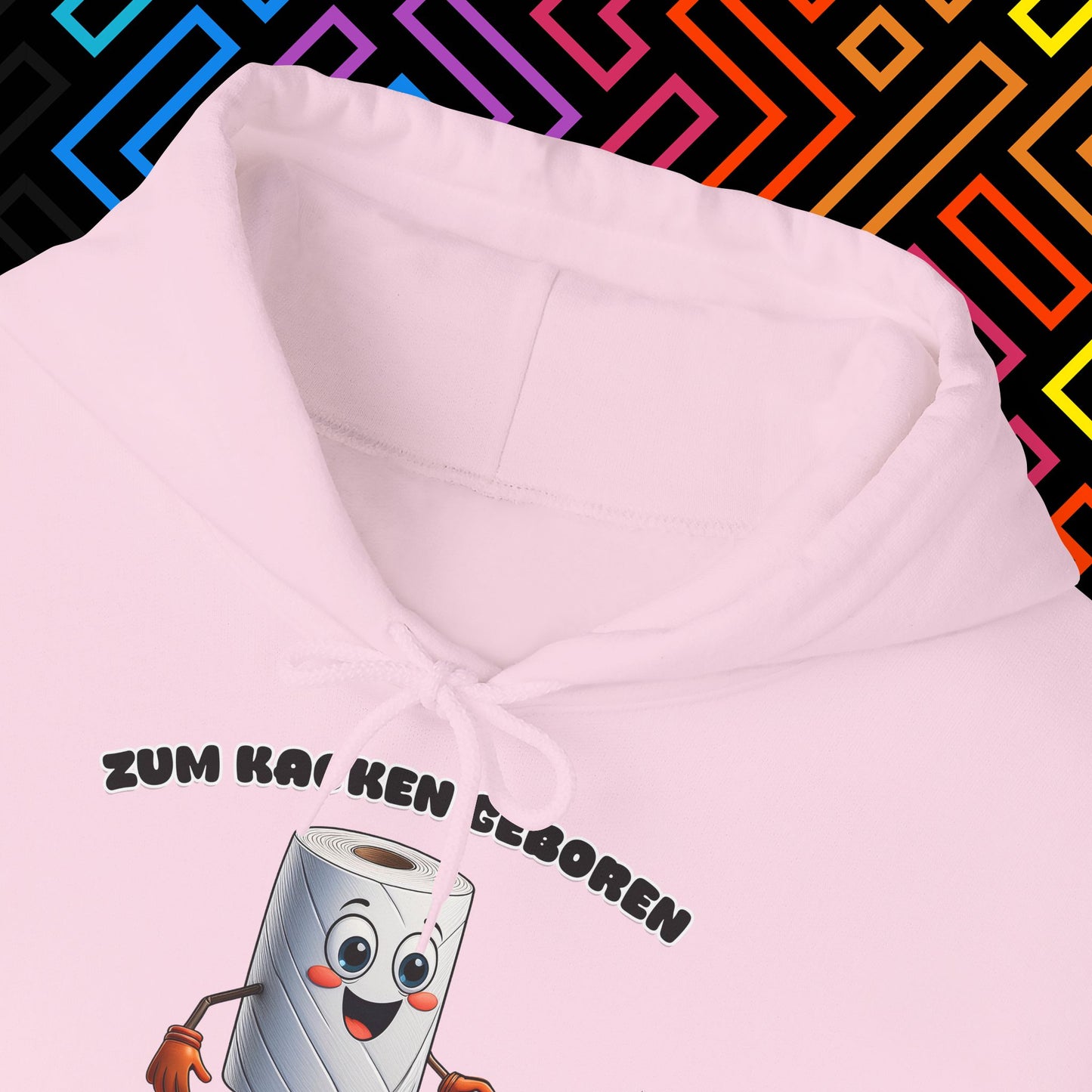 "Zum Kacken geboren" Hoodie Unisex
