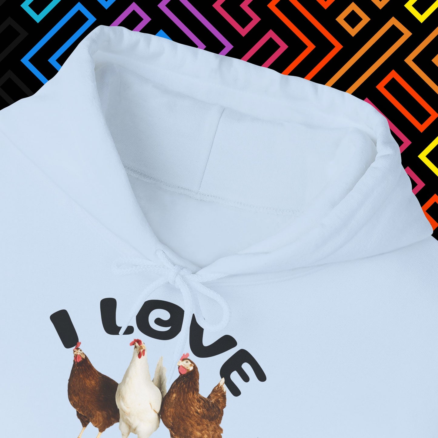 "I Love Cocks" Hoodie Unisex
