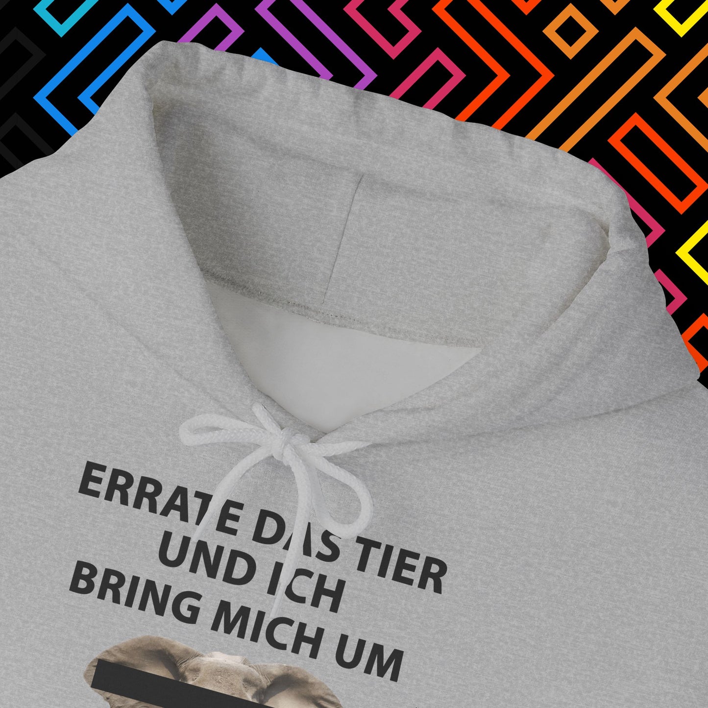 "Tier erraten" Hoodie Unisex