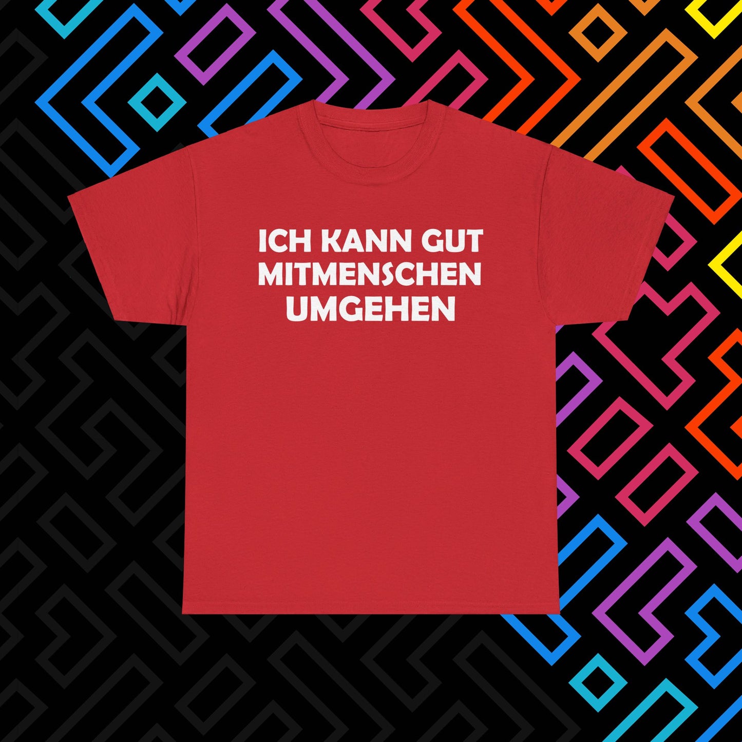 "Mitmenschen umgehen" T-Shirt Unisex