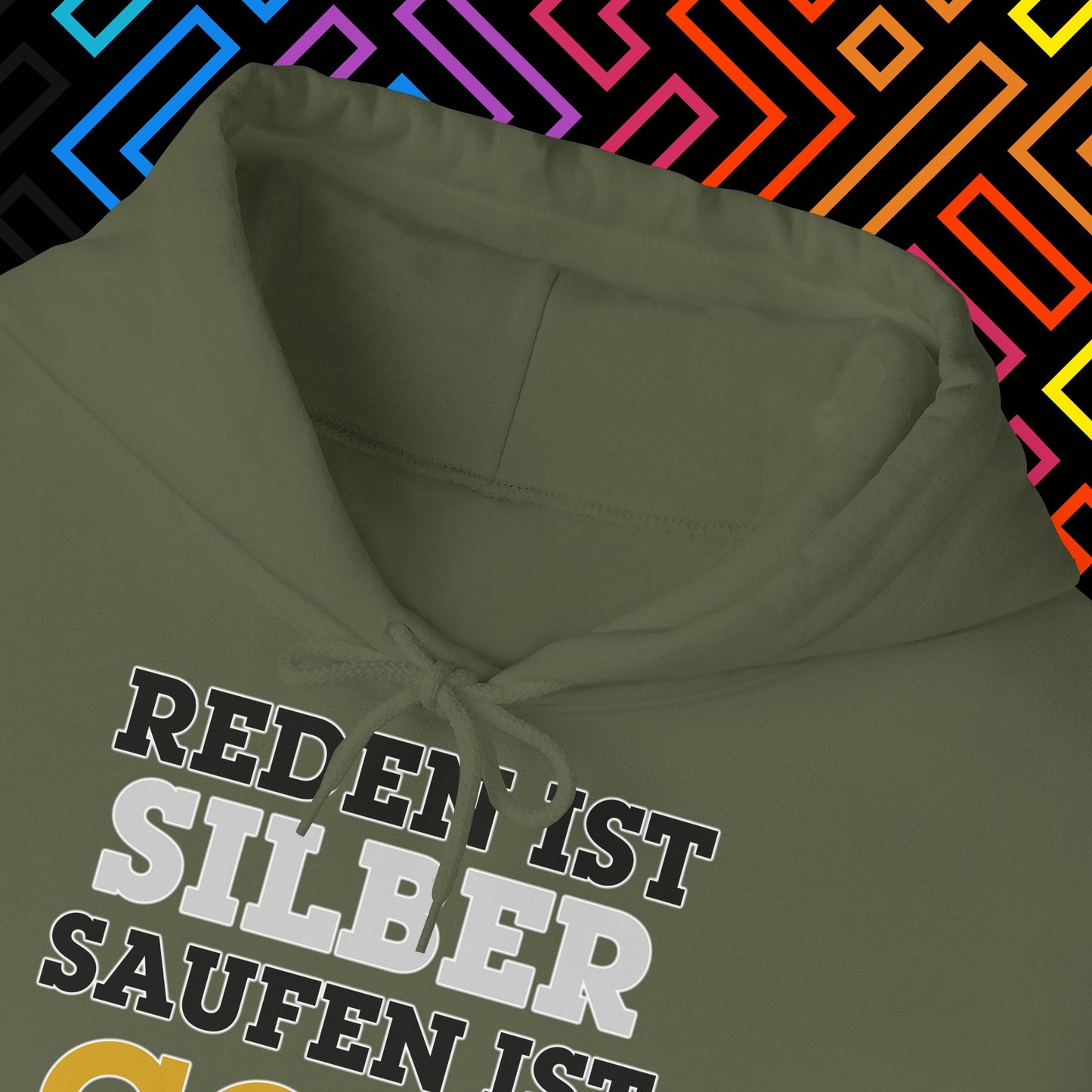 "Saufen ist Gold" Hoodie Unisex