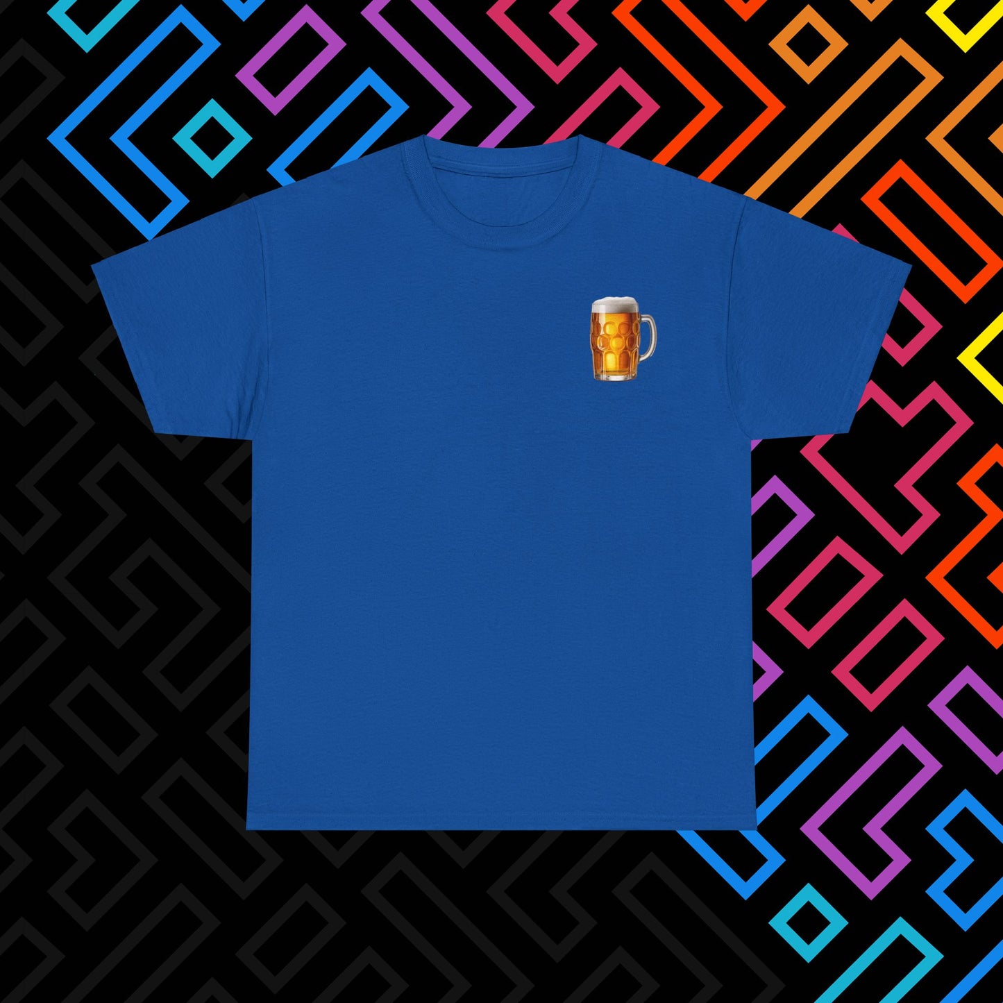 "Beer" Backprint T-Shirt Unisex