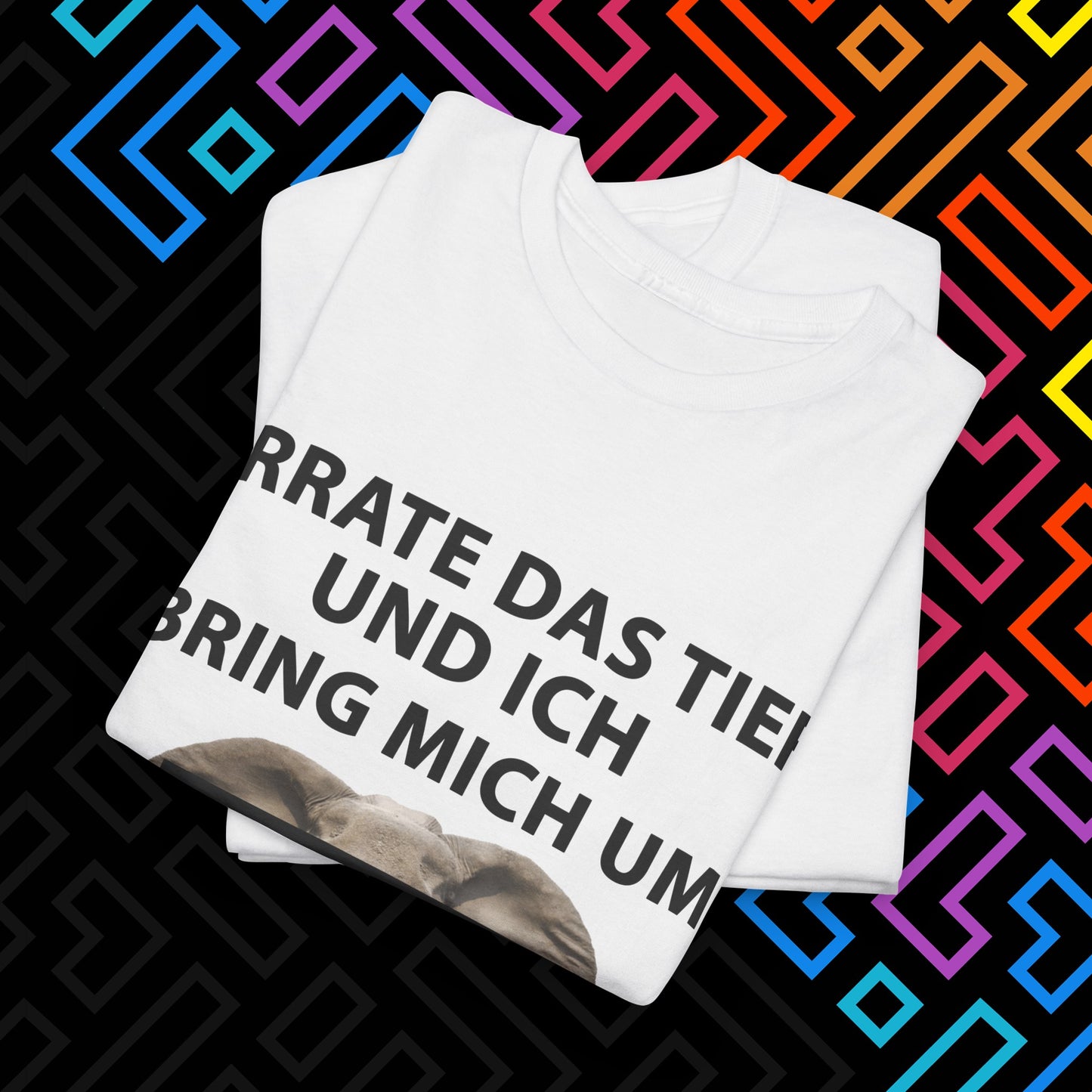 "Tier erraten" T-Shirt Unisex
