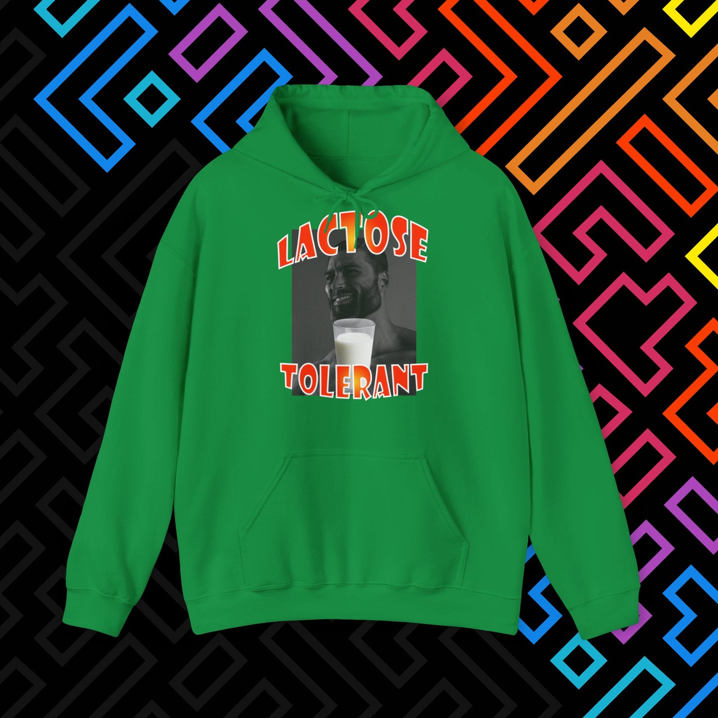 "Lactose Tolerant" Hoodie Unisex