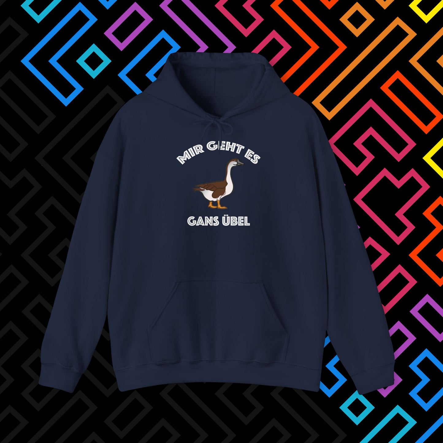 "Gans Übel" Hoodie Unisex