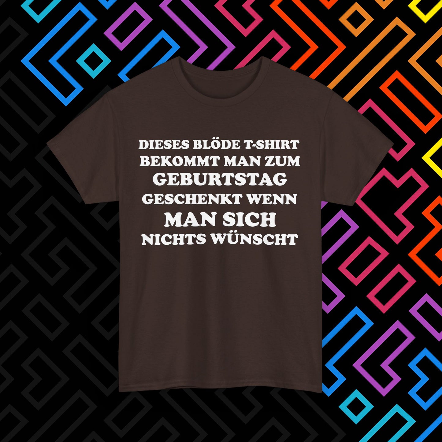 "Geburtstagsgeschenk" T-Shirt Unisex