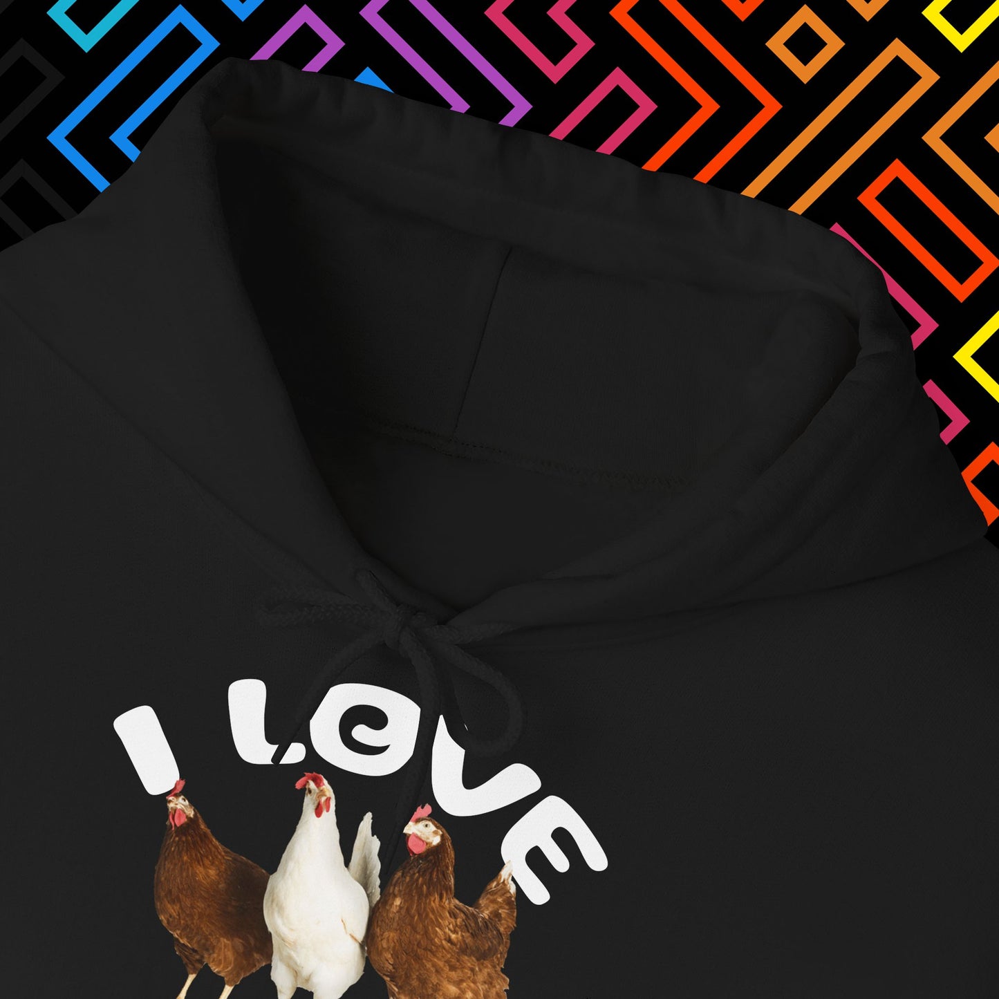 "I Love Cocks" Hoodie Unisex
