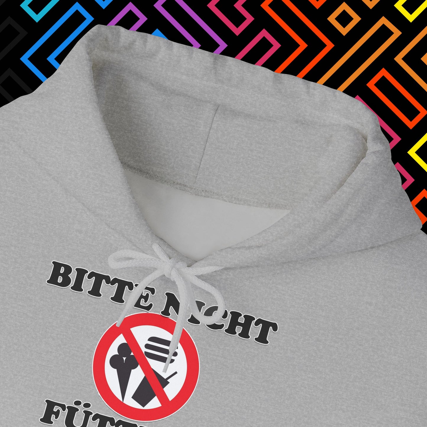 "Bitte nicht Füttern" Hoodie Unisex