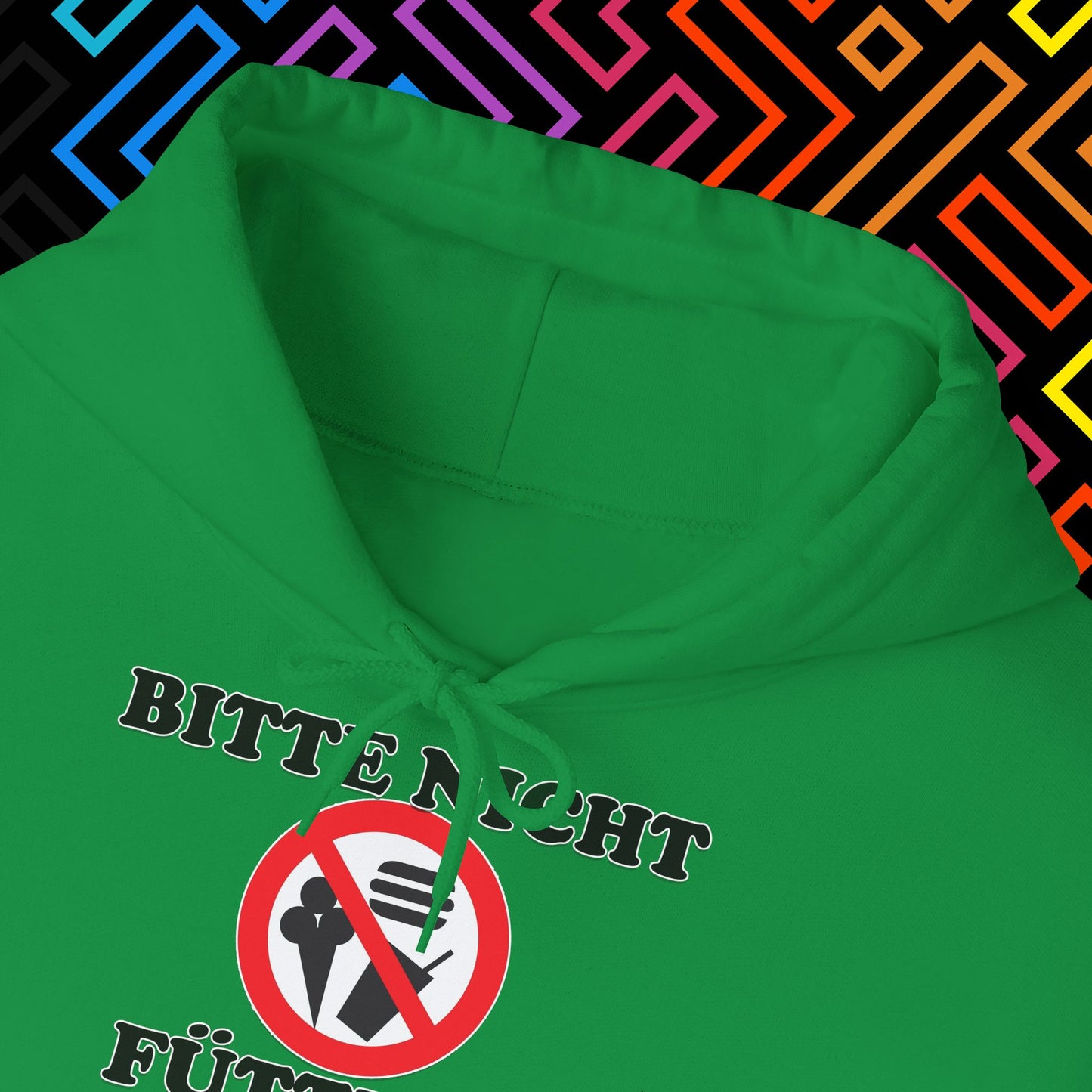 "Bitte nicht Füttern" Hoodie Unisex