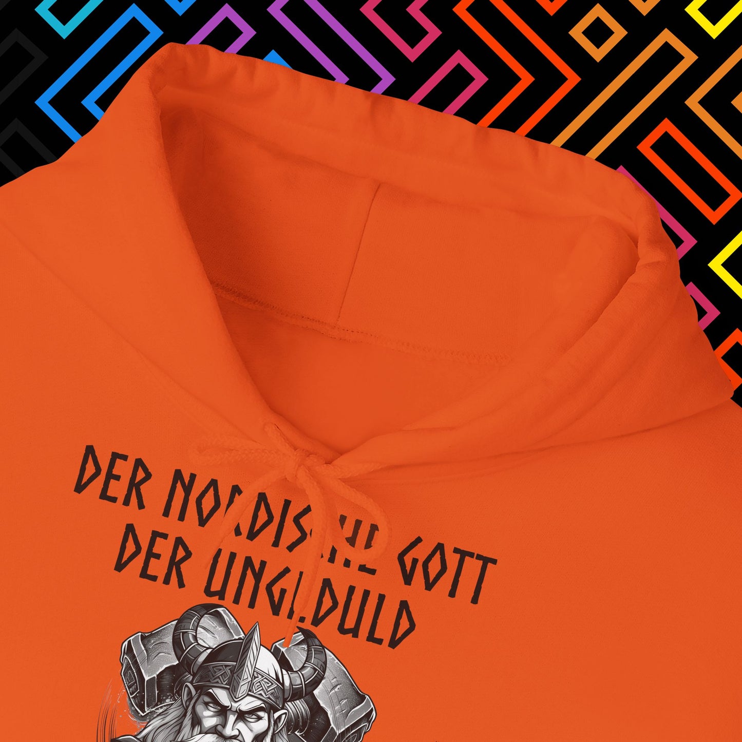 "Der nordische Gott Hammersbald" Hoodie Unisex
