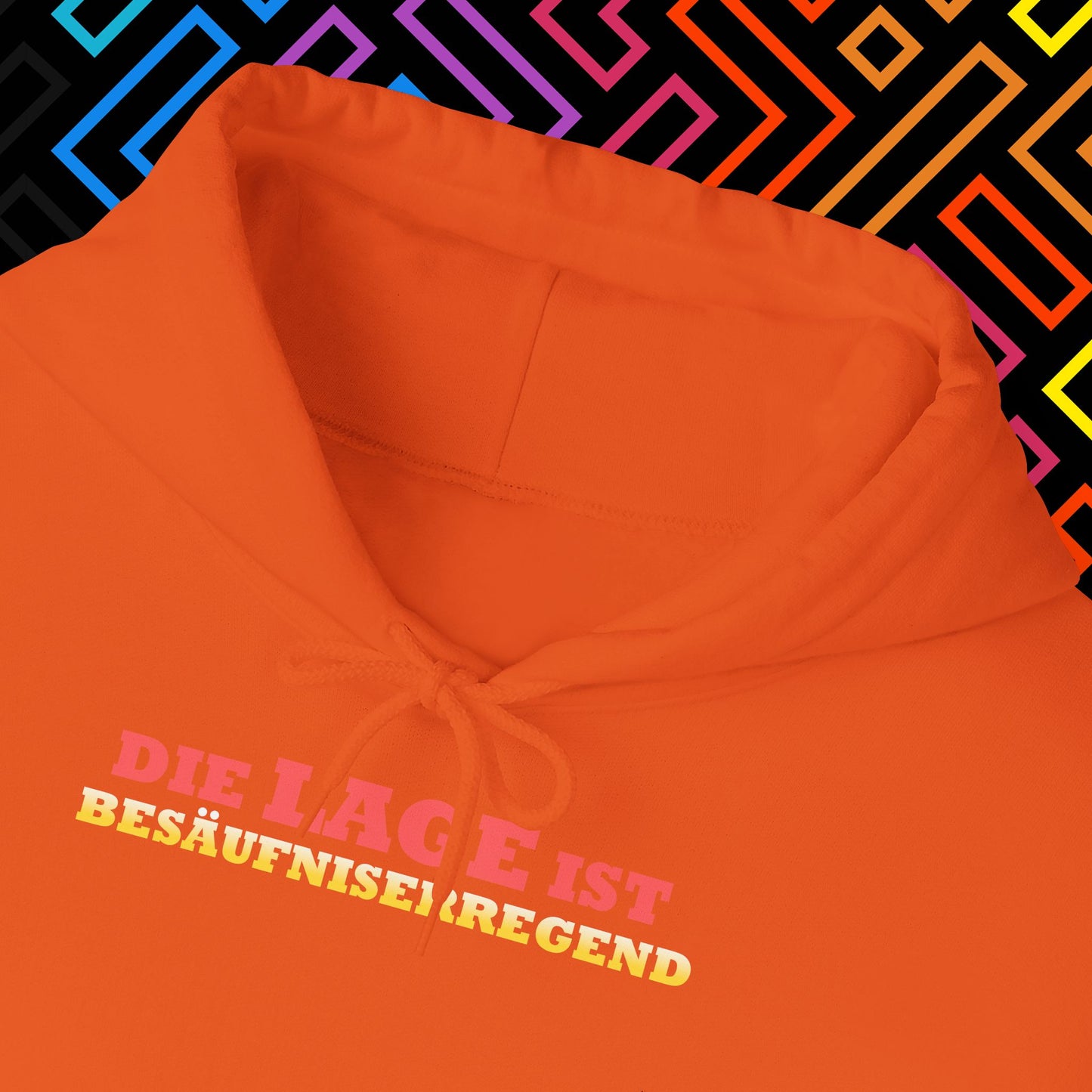 "Die Lage ist Besäufniserregend" Hoodie Unisex