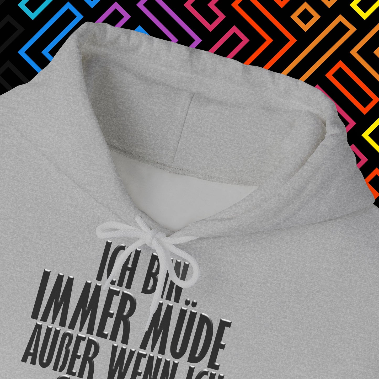 "Immer Müde" Hoodie Unisex