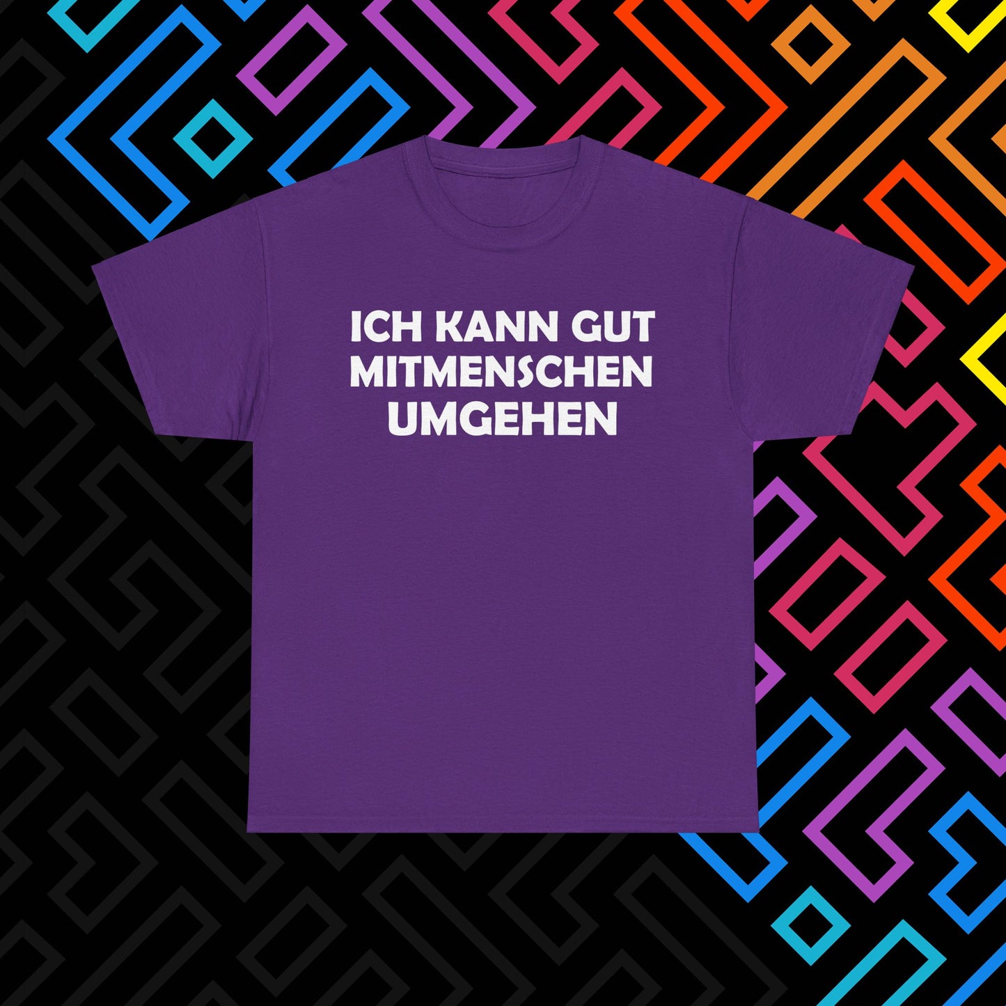 "Mitmenschen umgehen" T-Shirt Unisex