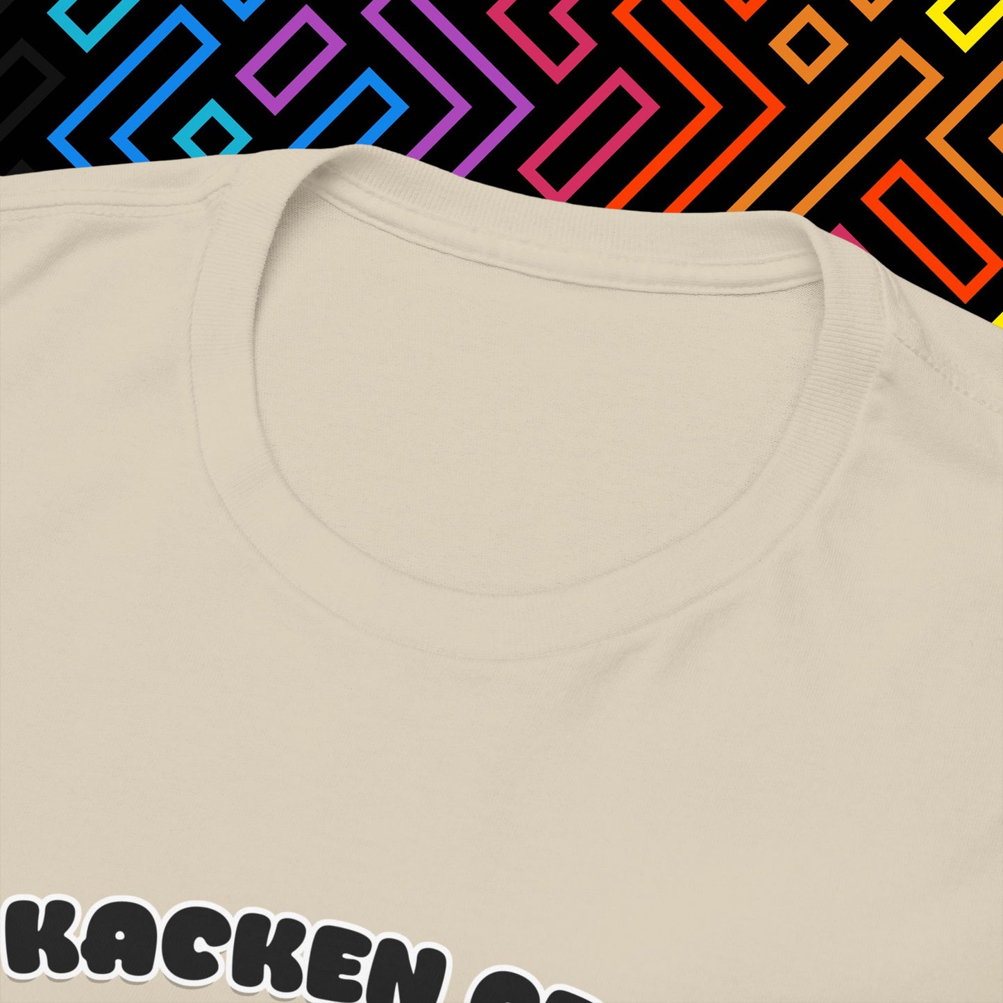 "Zum Kacken geboren" T-Shirt Unisex