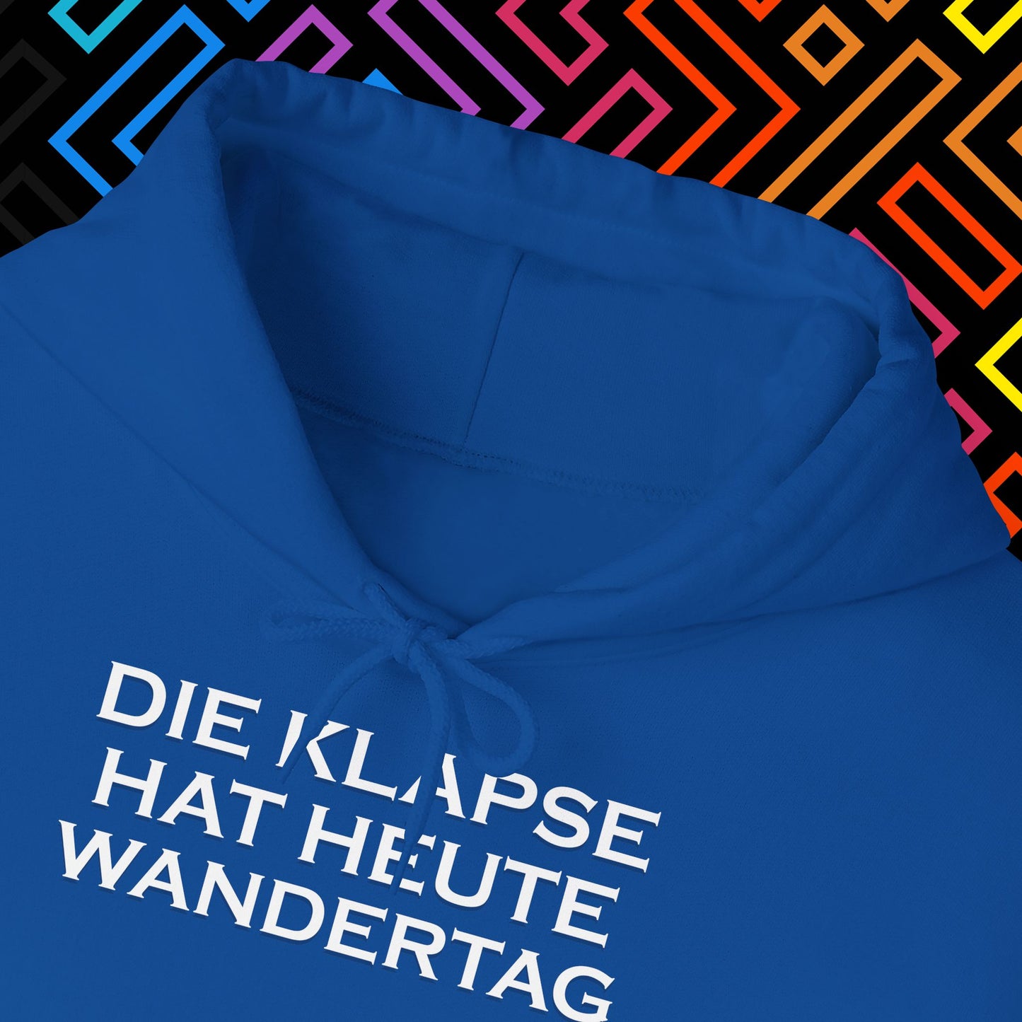 "Die Klapse hat heute Wandertag" Hoodie Unisex