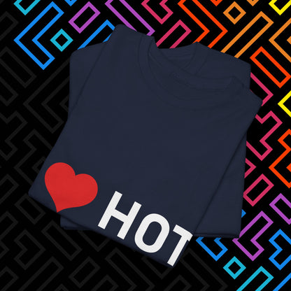 "I ❤️ Hot Moms" T-Shirt Unisex