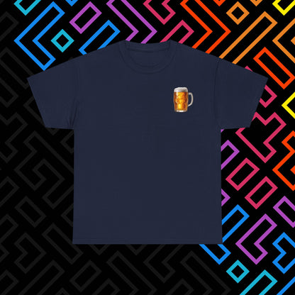 "Beer" Backprint T-Shirt Unisex