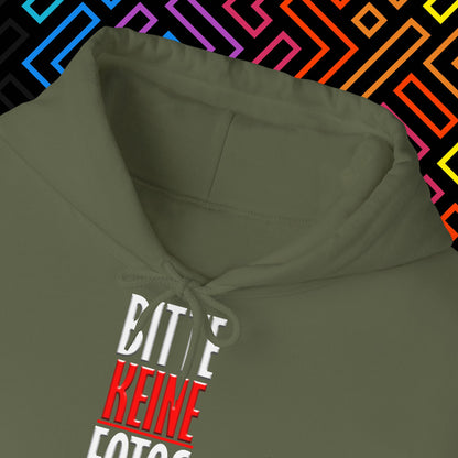 "Bitte Keine Fotos" Hoodie Unisex