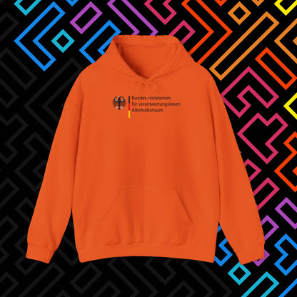 "Bundesministerium für verantwortungslosen Alkoholkonsum" Hoodie Unisex