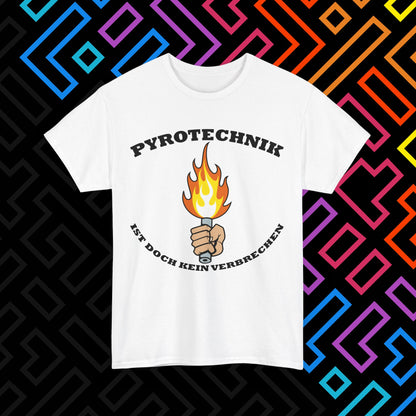 "Pyrotechnik ist kein Verbrechen" T-Shirt Unisex