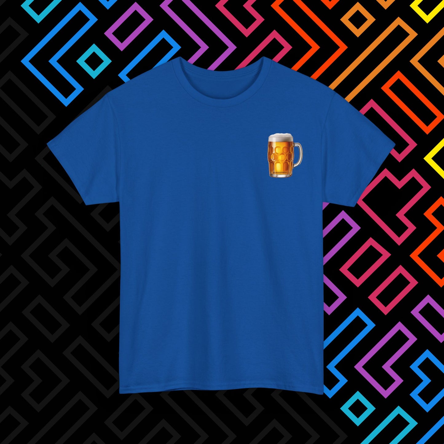 "Beer" Backprint T-Shirt Unisex