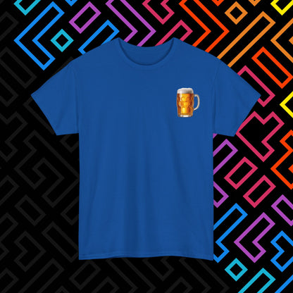"Beer" Backprint T-Shirt Unisex