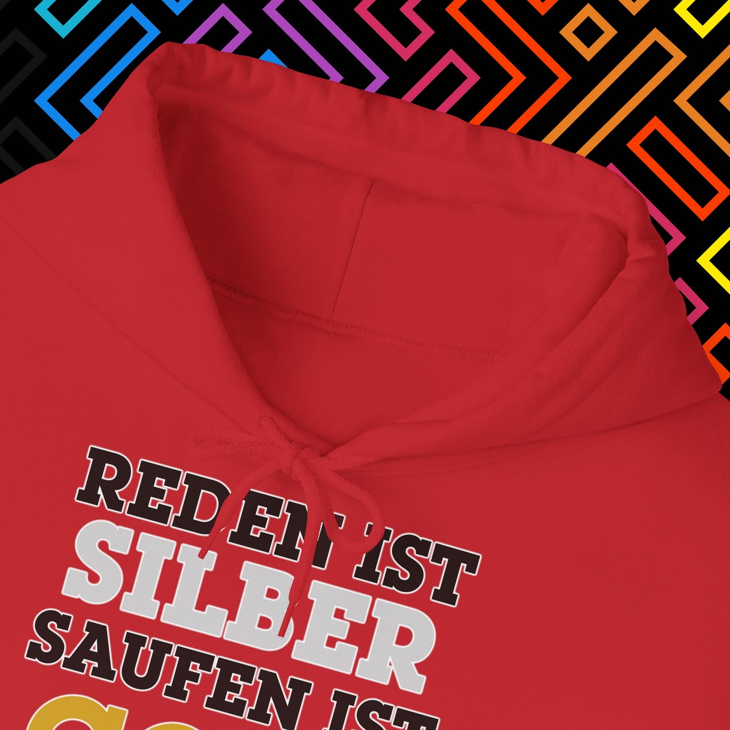 "Saufen ist Gold" Hoodie Unisex