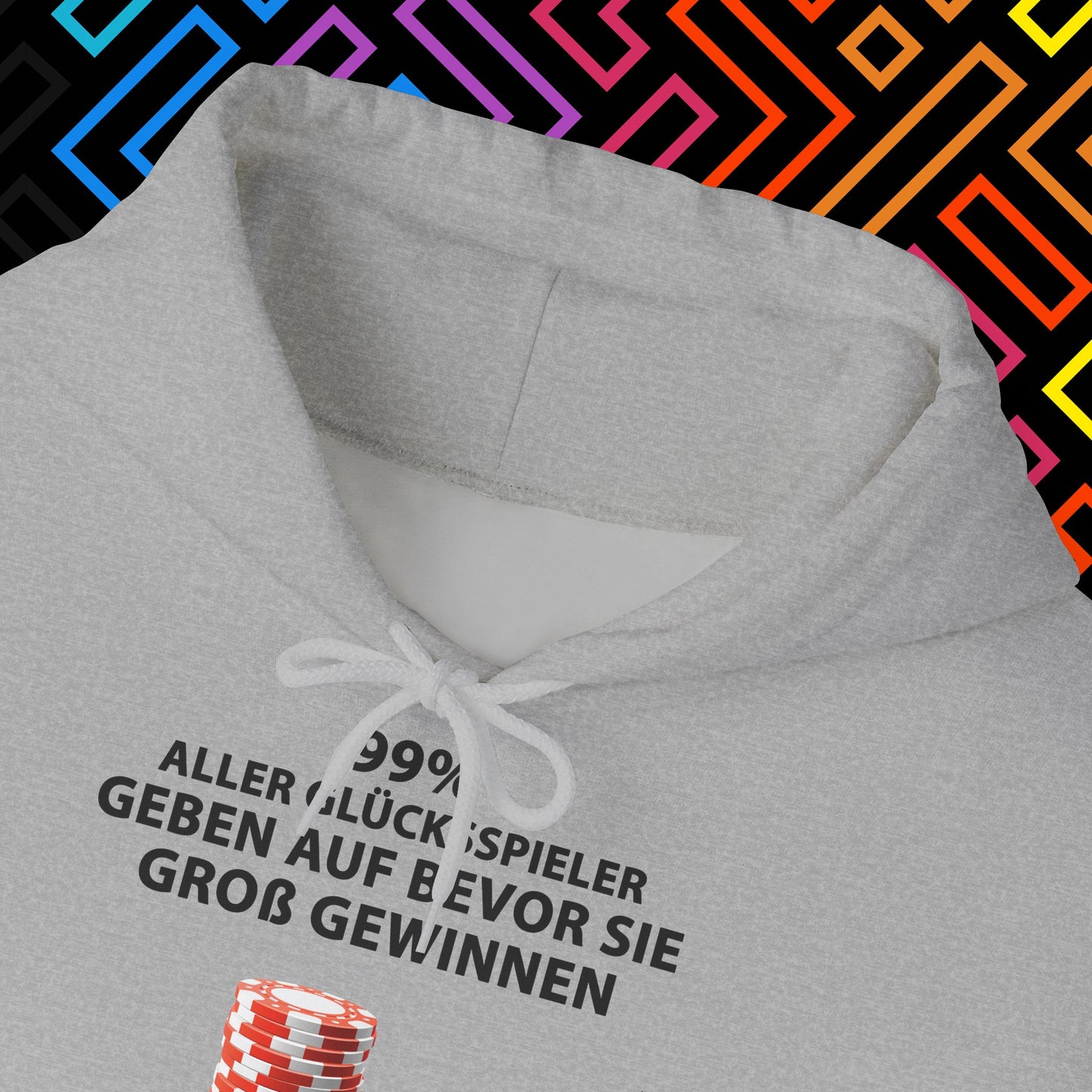 "Glücksspiel" Hoodie Unisex
