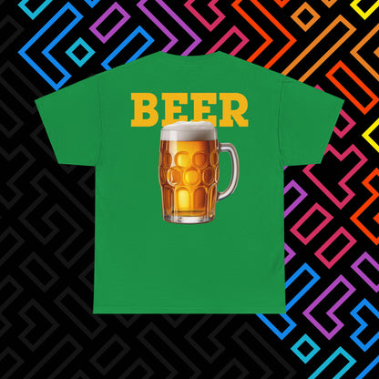 "Beer" Backprint T-Shirt Unisex