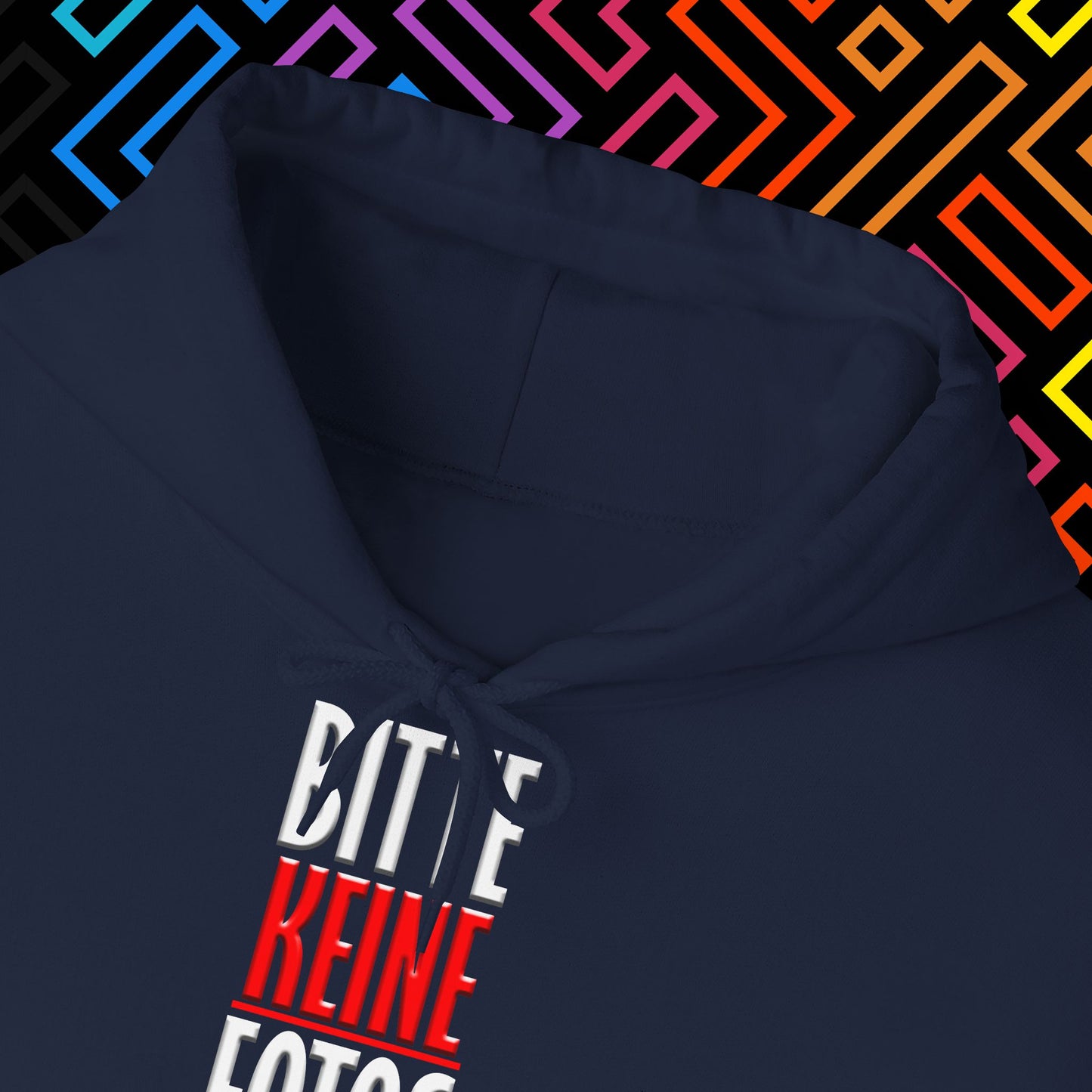 "Bitte Keine Fotos" Hoodie Unisex