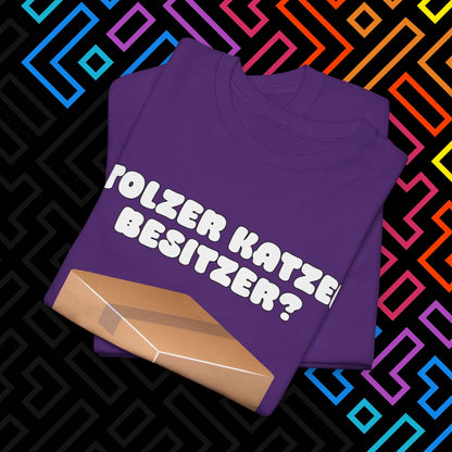 "Stolzer Katzenbesitzer" T-Shirt Unisex