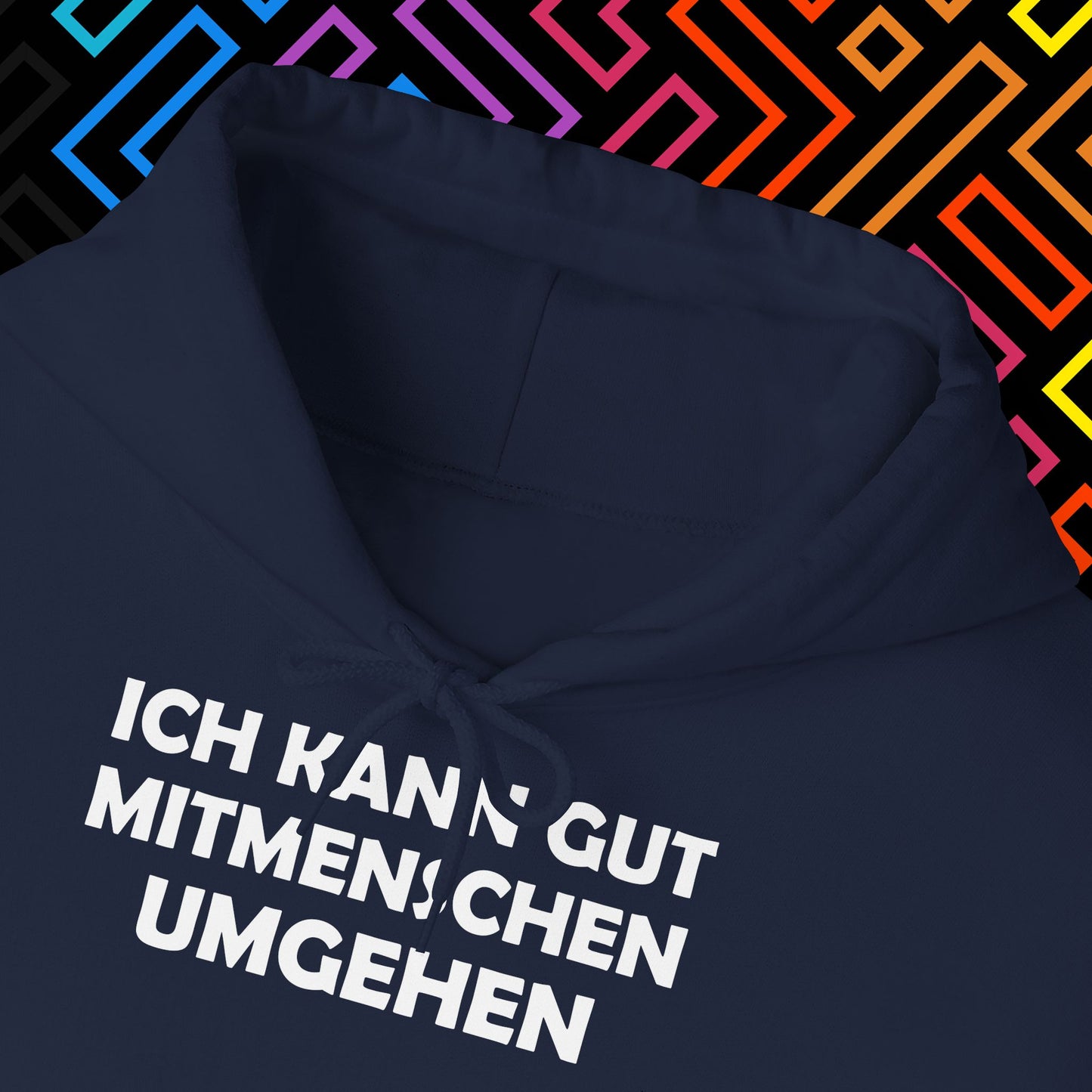 "Mitmenschen umgehen" Hoodie Unisex
