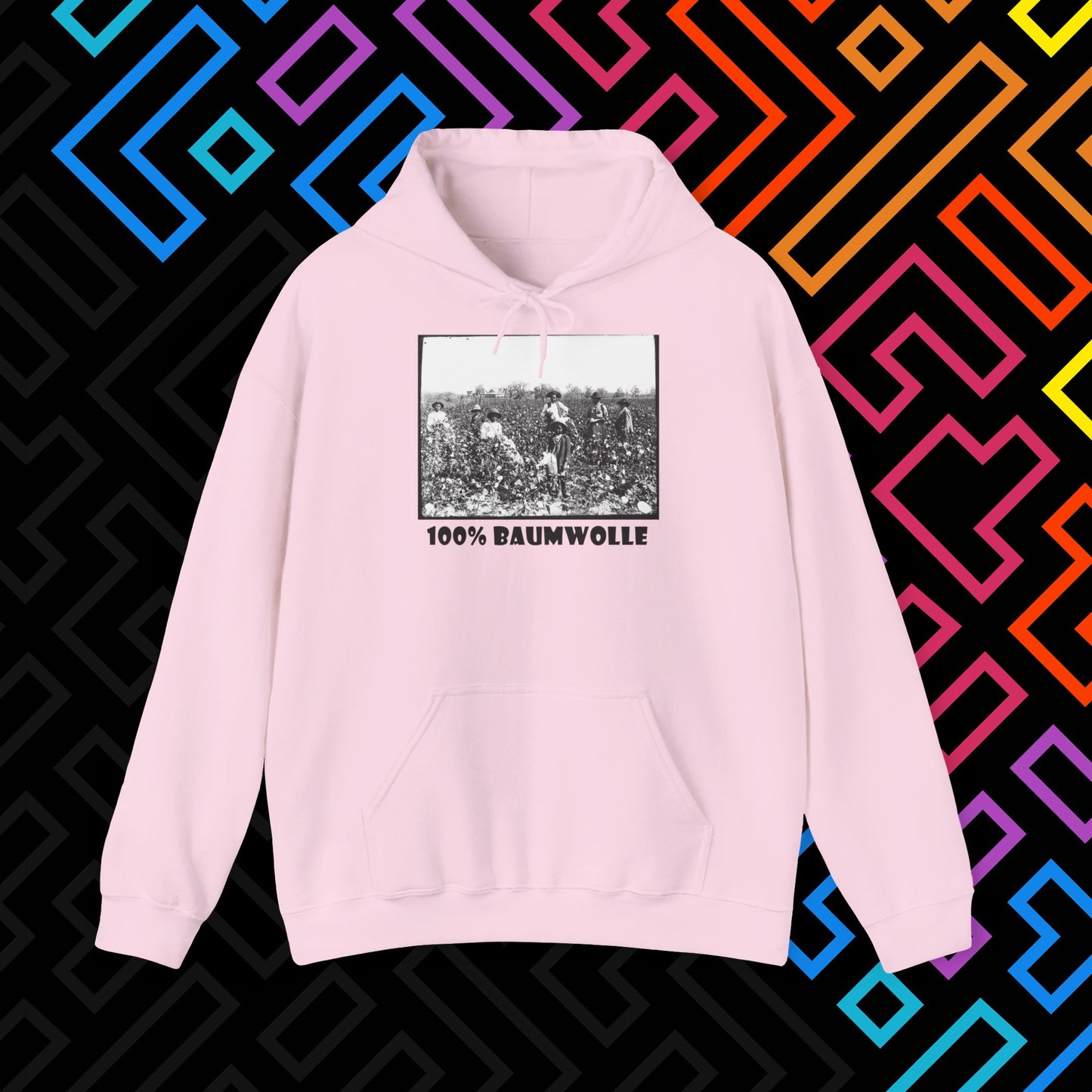 "100% Baumwolle" Hoodie Unisex