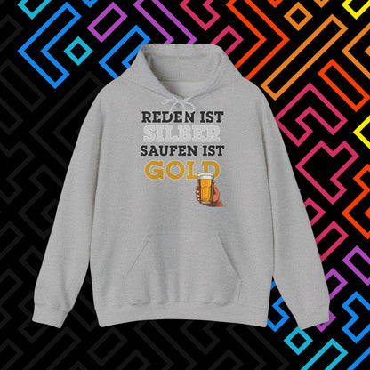 "Saufen ist Gold" Hoodie Unisex