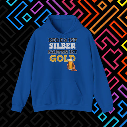 "Saufen ist Gold" Hoodie Unisex