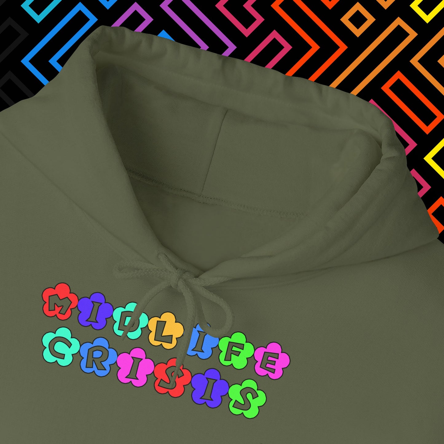 "Midlife Crisis" Hoodie Unisex