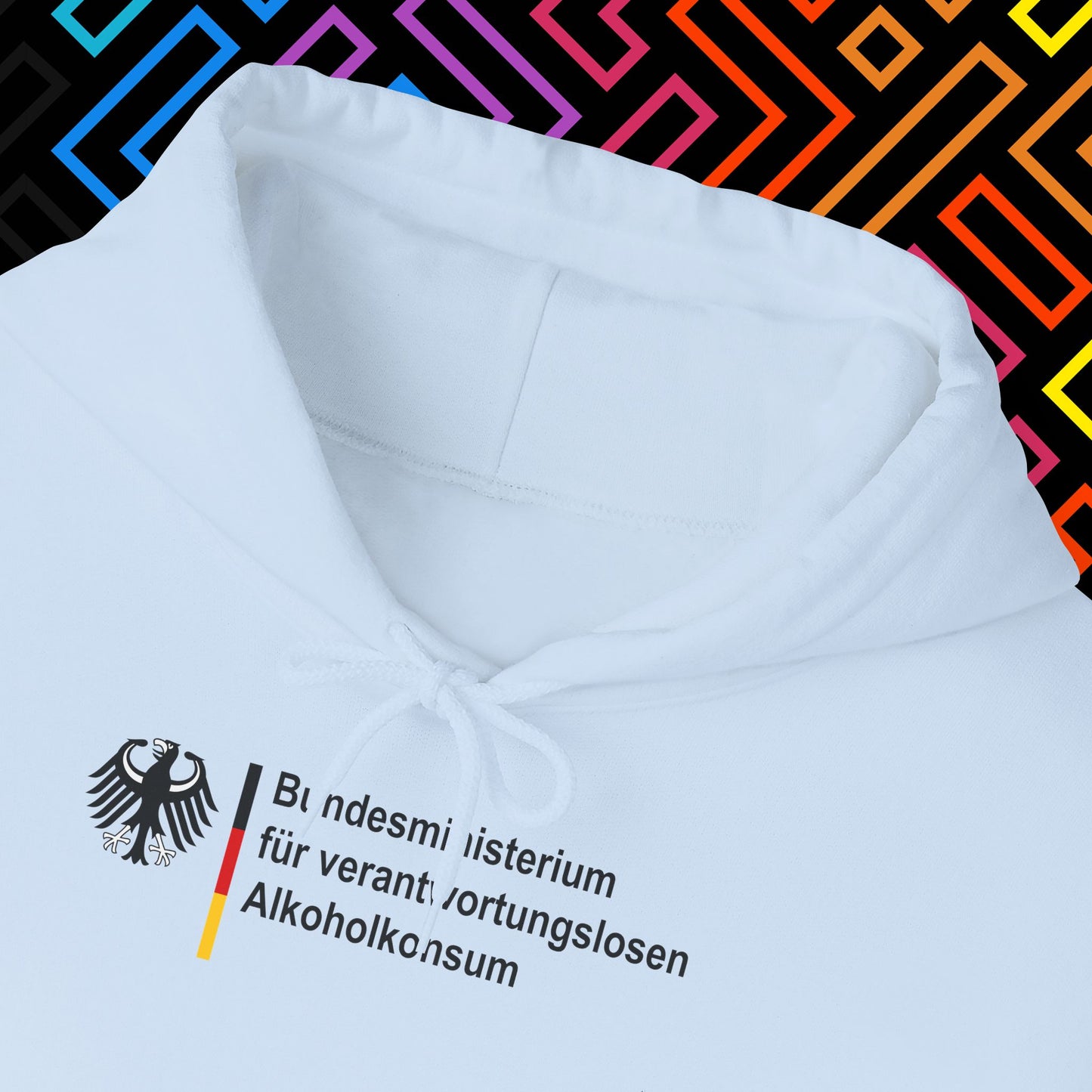 "Bundesministerium für verantwortungslosen Alkoholkonsum" Hoodie Unisex