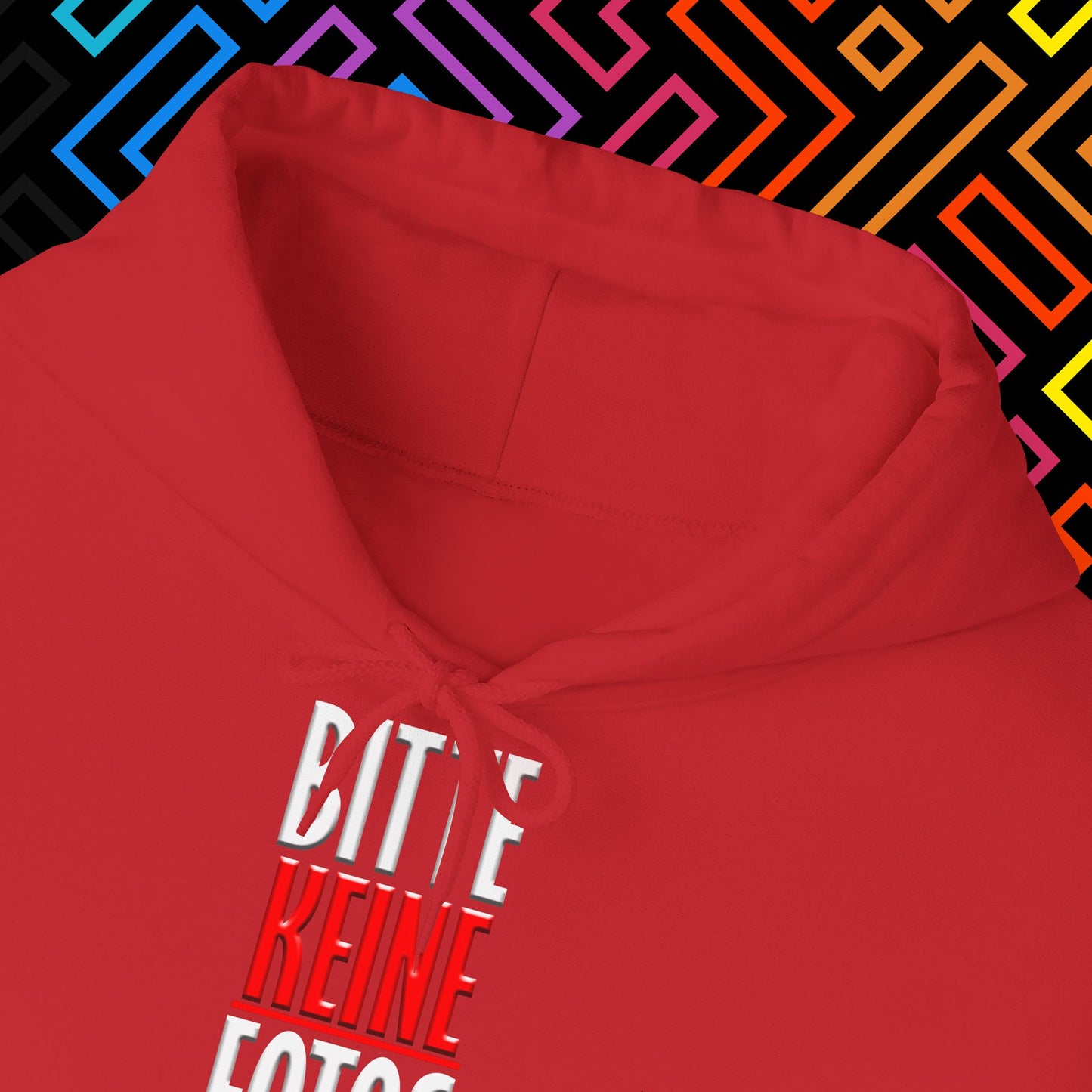 "Bitte Keine Fotos" Hoodie Unisex