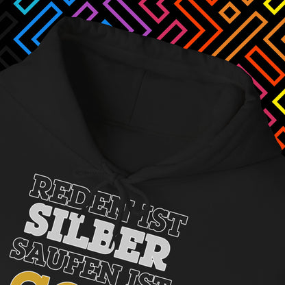 "Saufen ist Gold" Hoodie Unisex