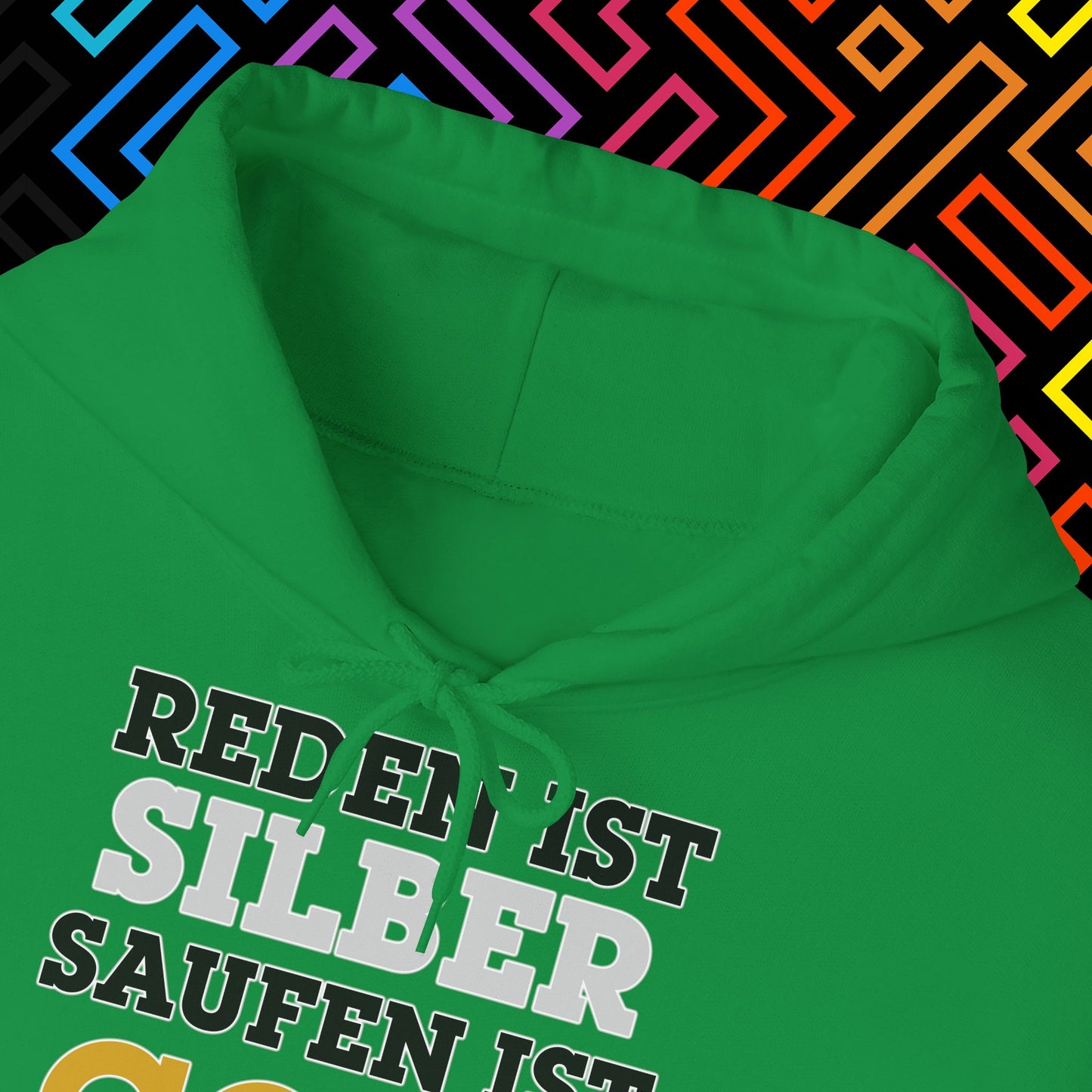 "Saufen ist Gold" Hoodie Unisex